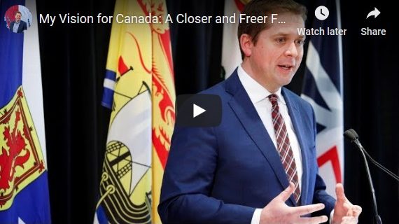 CPC vision of Canada: A Closer and Freer&nbsp;Federation